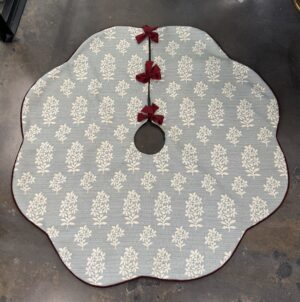 Custom Scalloped Skirt for Theresa Shofner